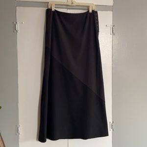 Newport News Side Laced Maxi Skirt